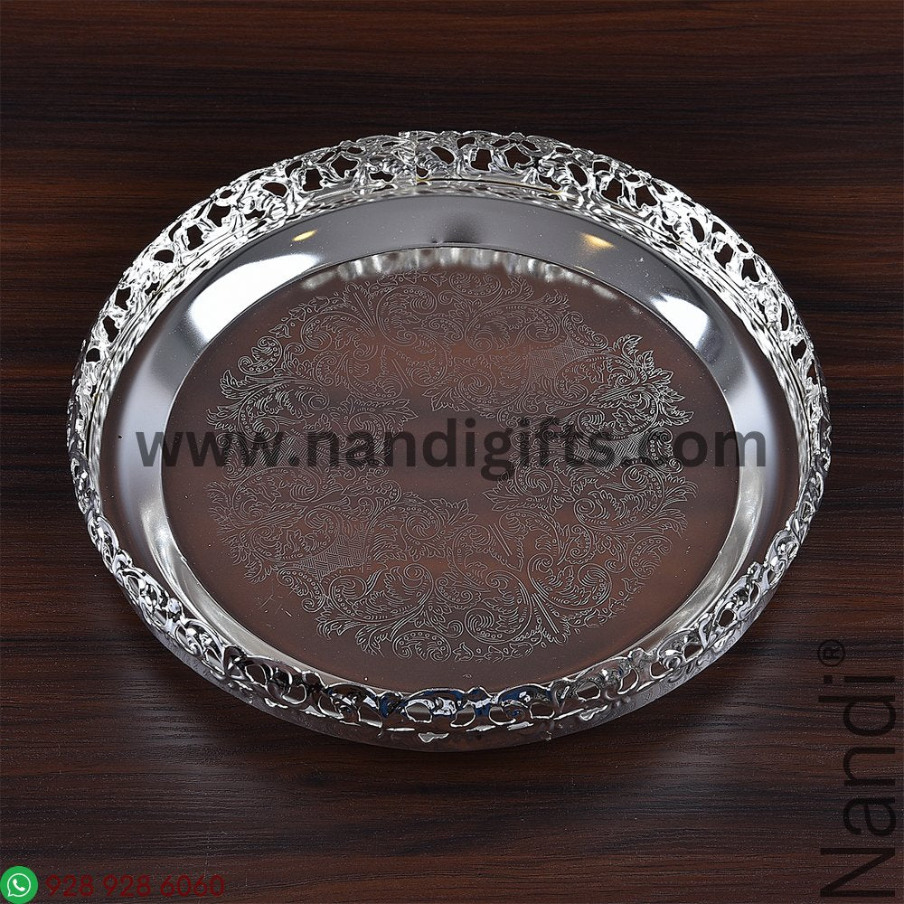 Imported GS Round Cut Plate 9 Inch