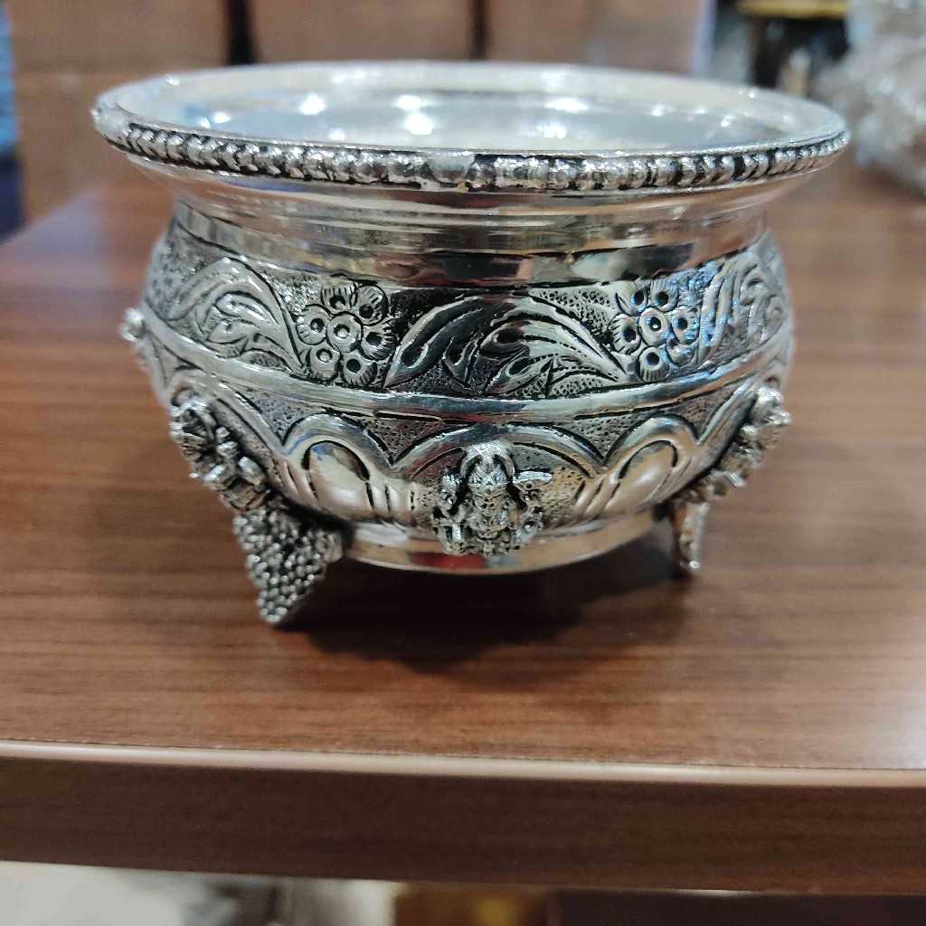GS Antiq Ashtalakshmi Bowl With Stand Big