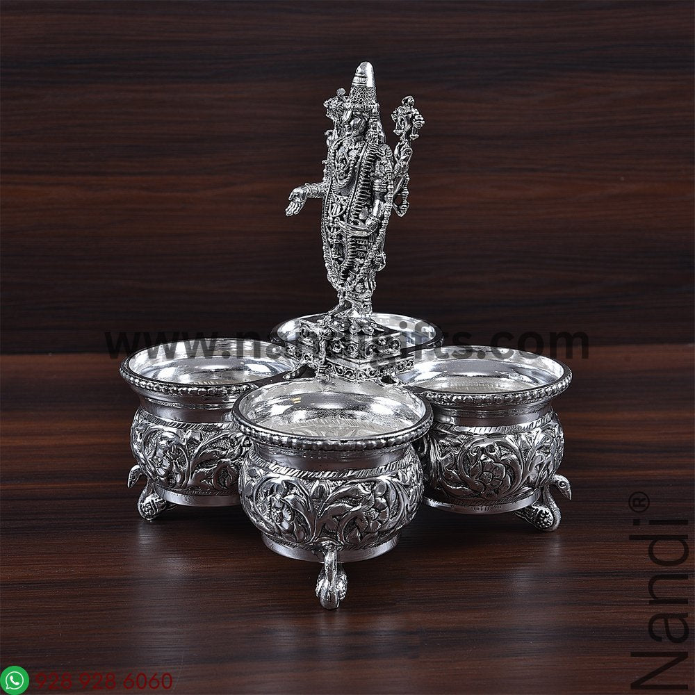 GS Antiq Panchwala 4 Bowl With Balaji Medium