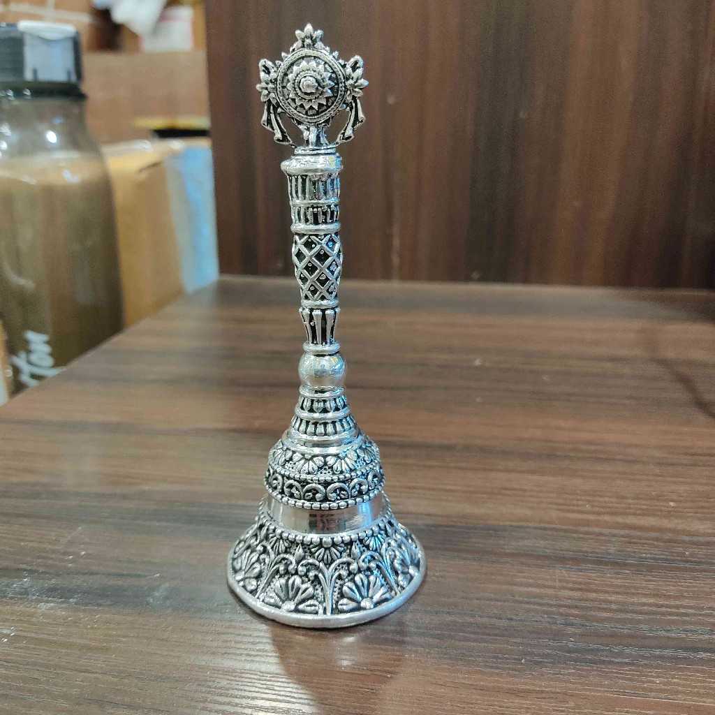 GS Antiq Pooja Bell Shanku Chakra Medium