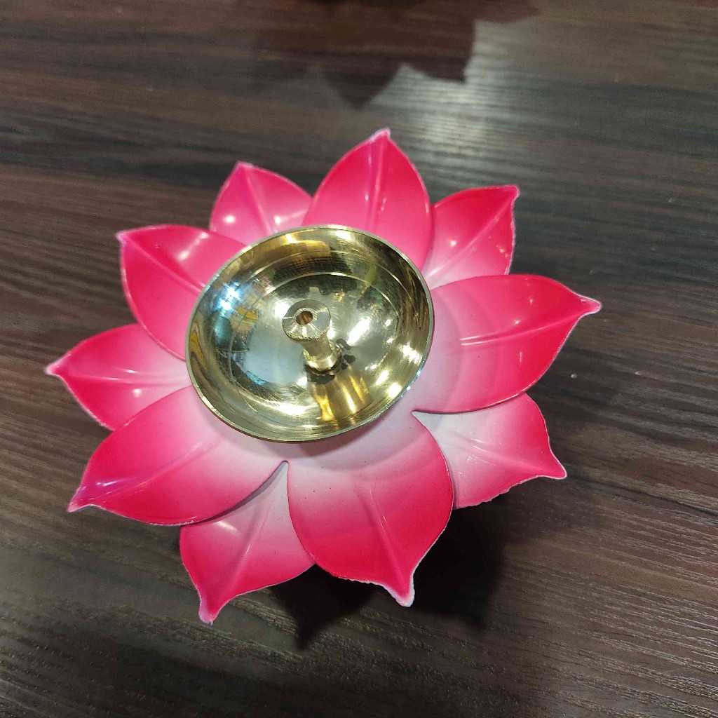 Lotus Diya Assorted Colours Small