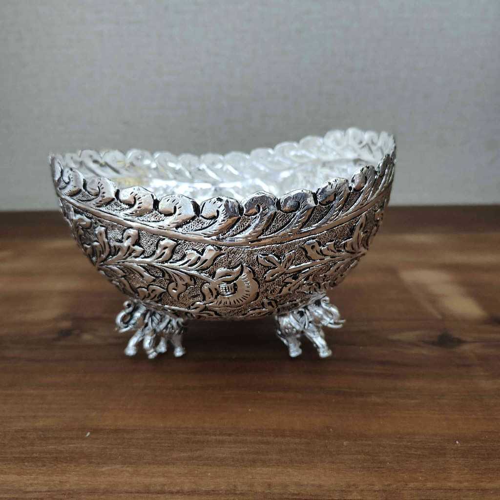 Gs Antiq Fruit Bowl Oval Small