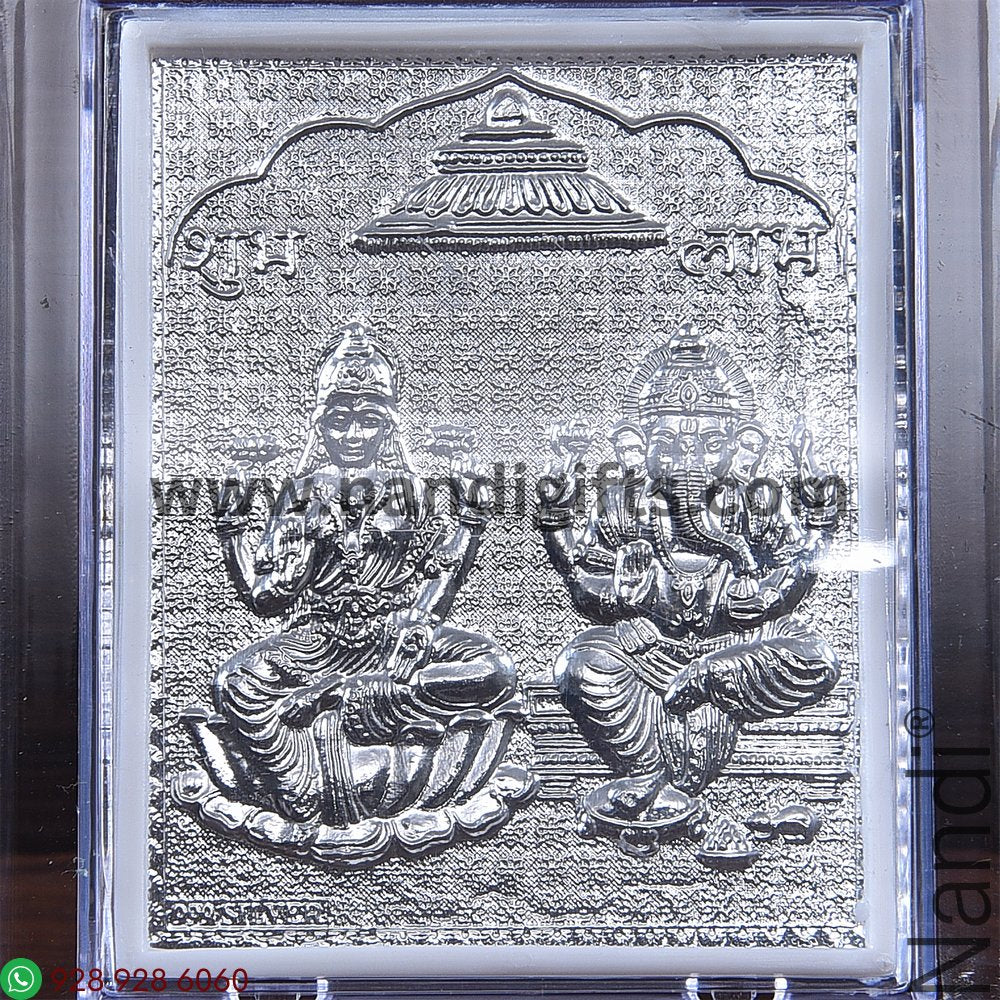 Acrylic Frame Lakshmi Ganesha Medium
