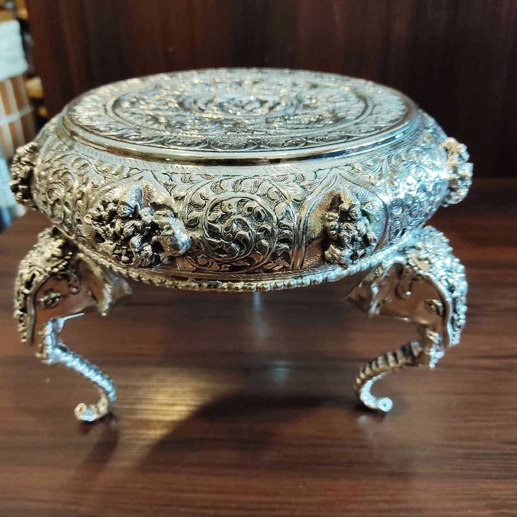 Antiq German Silver Mukkali 6