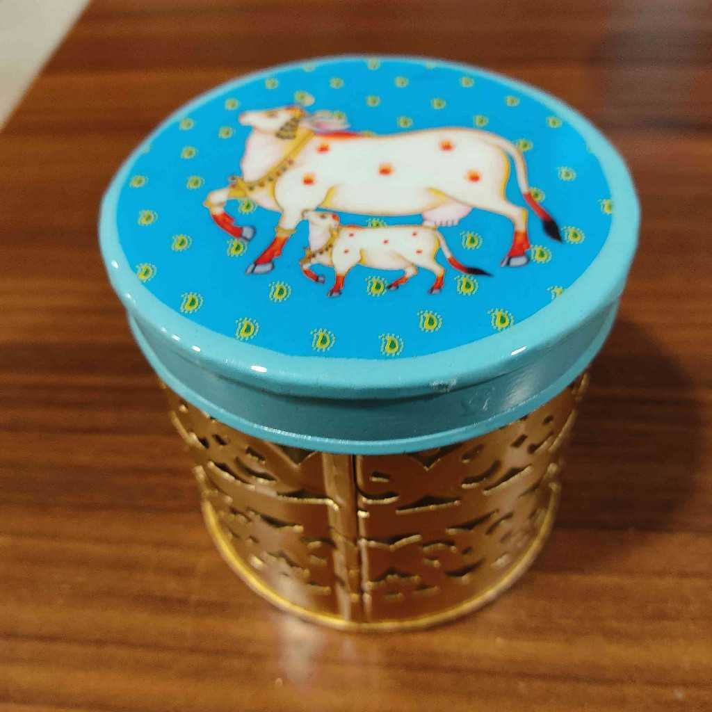 Pichwai Round Box Assorted