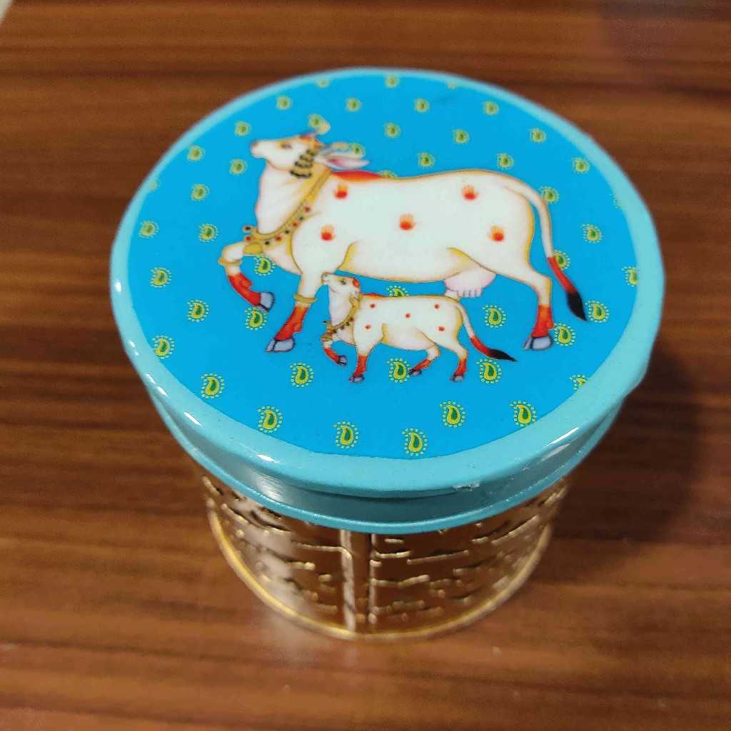 Pichwai Round Box Assorted