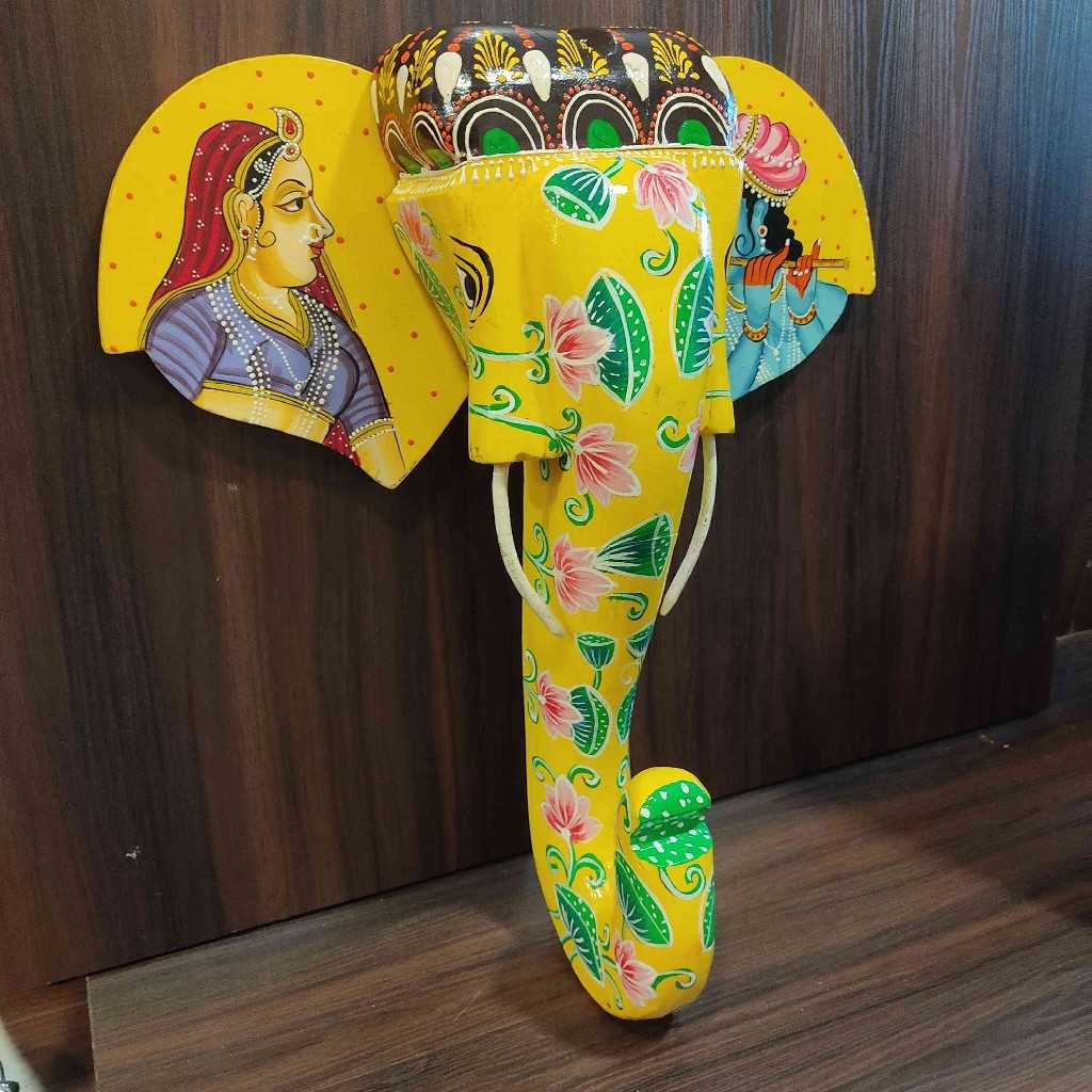 Big Elephant Head Hanging