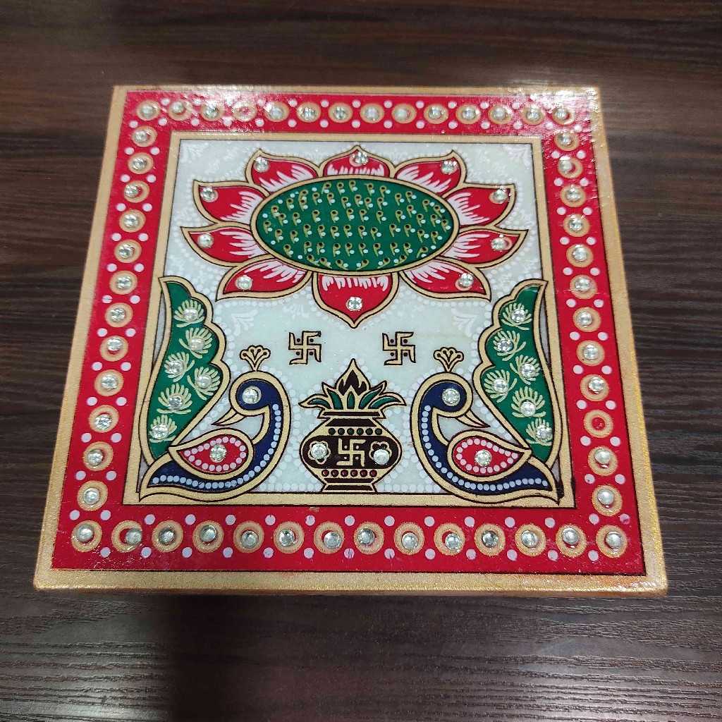 Marble Chowki Square 6X6