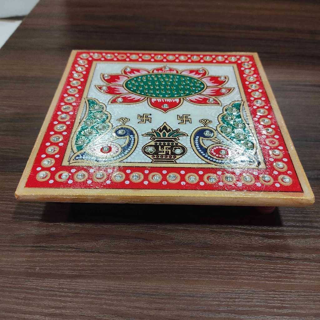 Marble Chowki Square 6X6
