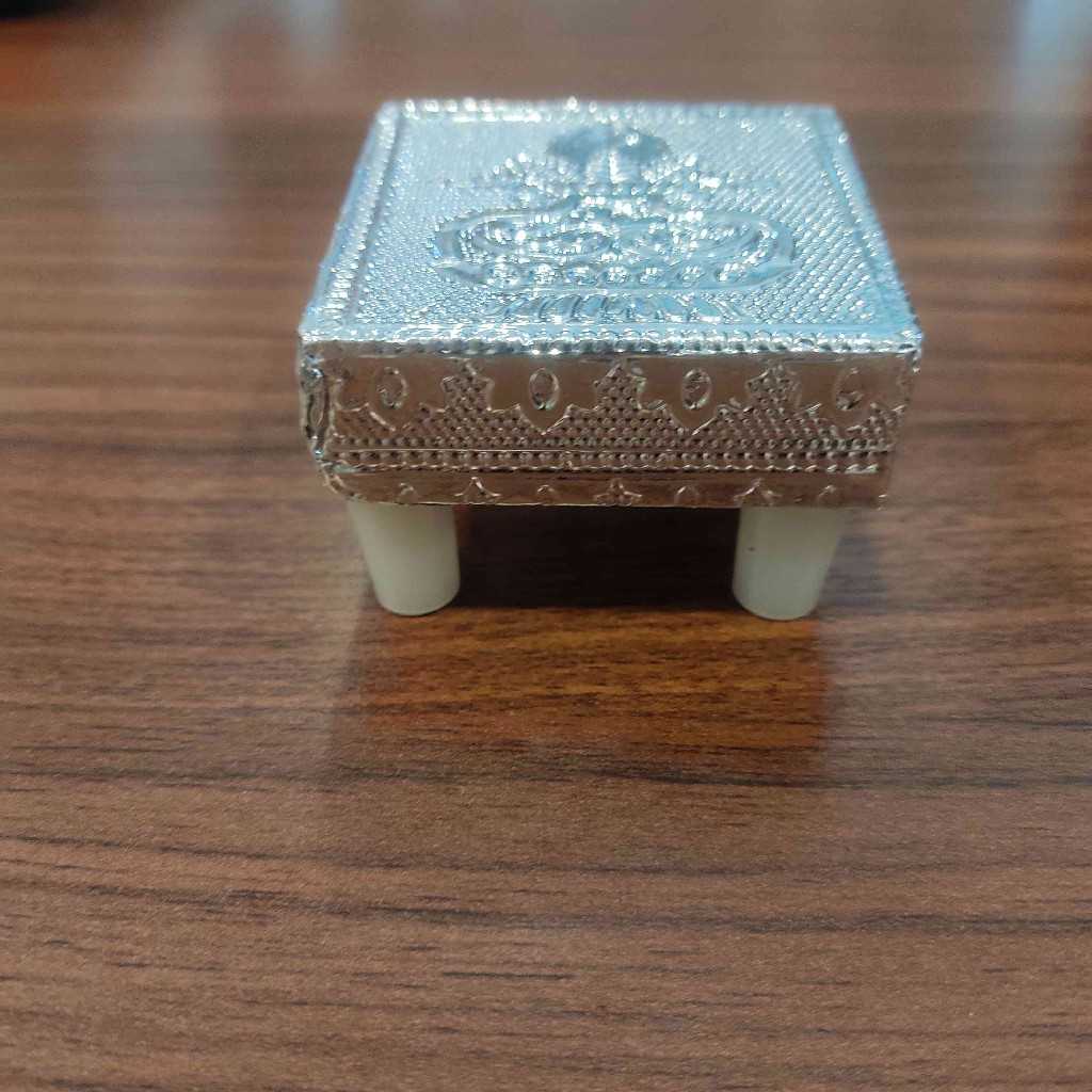 Pooja Chowki Silver 2X2