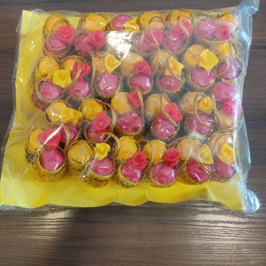 Haldi Kumkum Basket Design 25Pc Pack