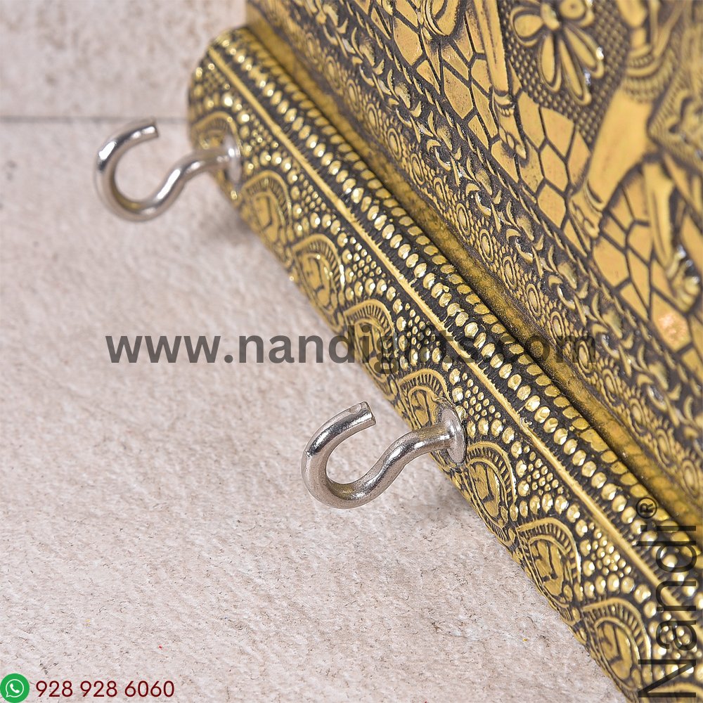 Elephant Antiq Key Hanger 6X5