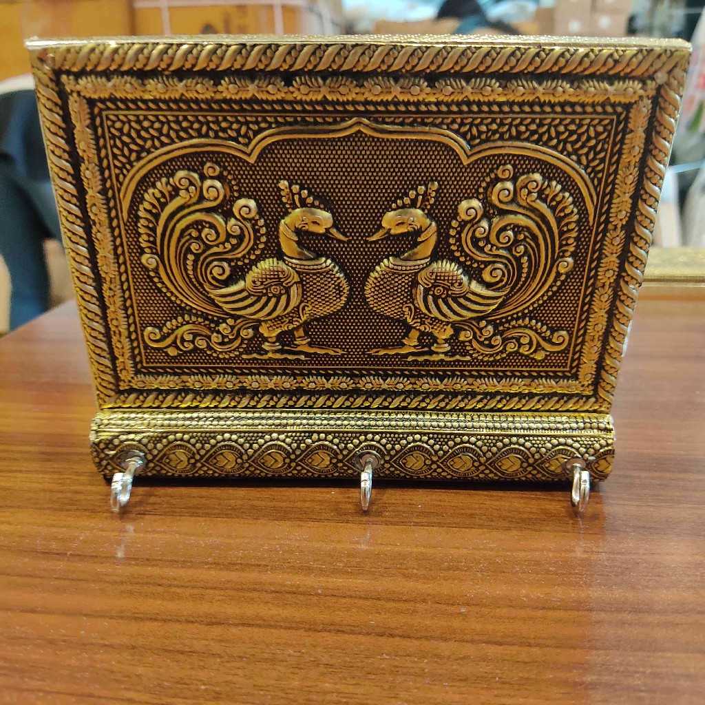 Peacock Antiq Key Hanger 6X5