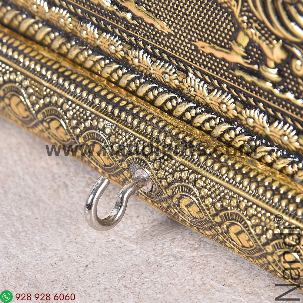 Peacock Antiq Key Hanger 6X5