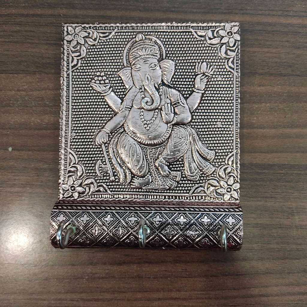 Ganesh Copper Oxidised Key Hanger 5X4