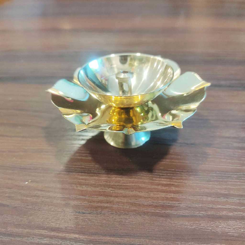 Lotus Diya Gold Small