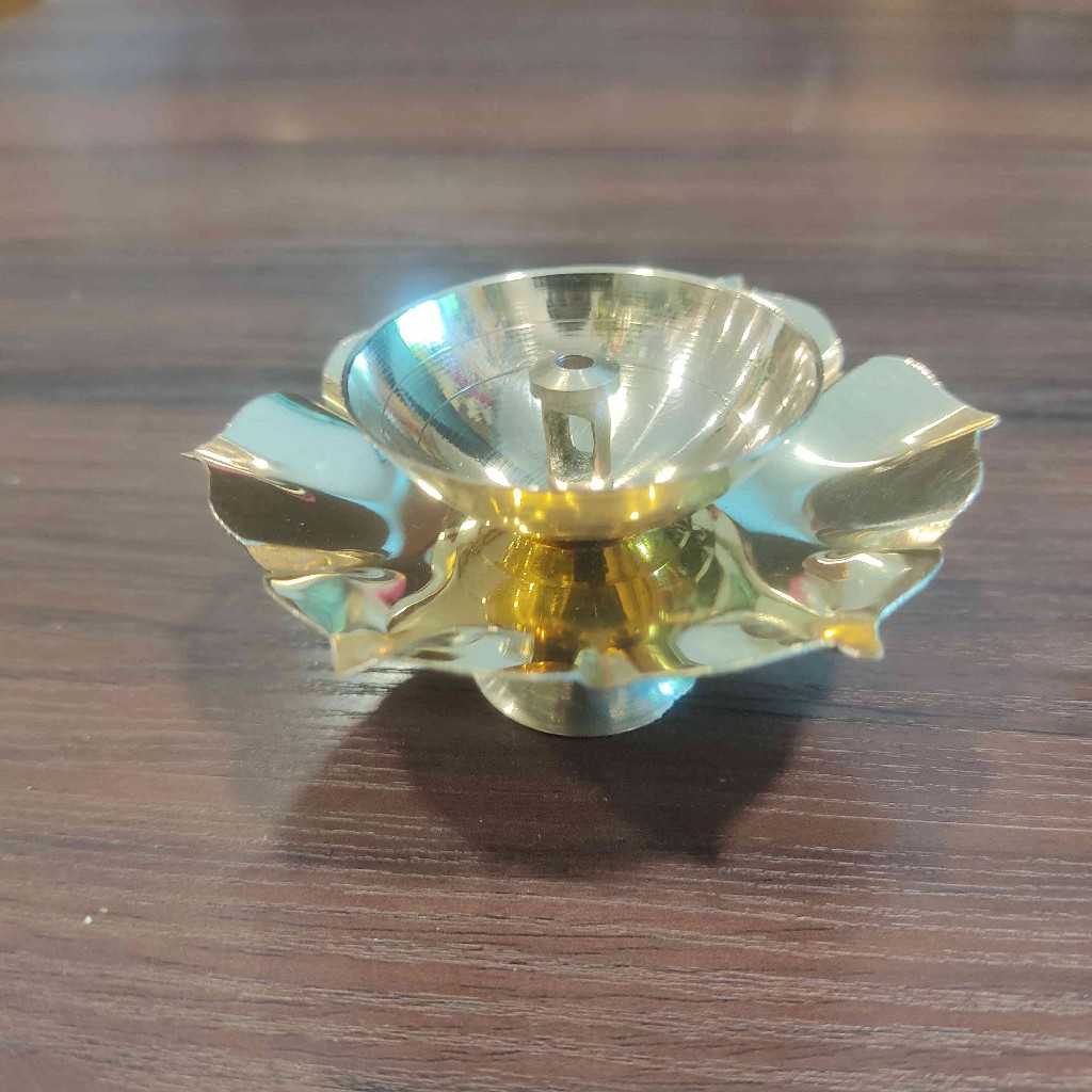 Lotus Diya Gold Small