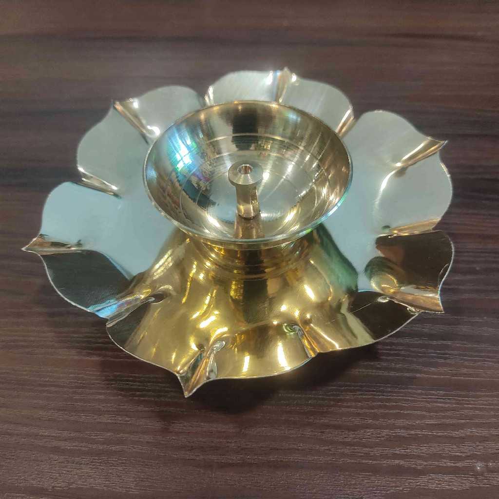 Lotus Diya Gold Big