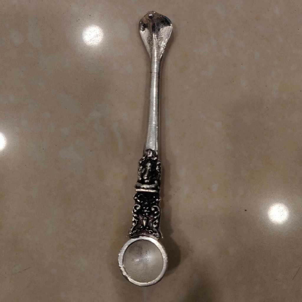 GS Antiq Ganesh Spoon Small