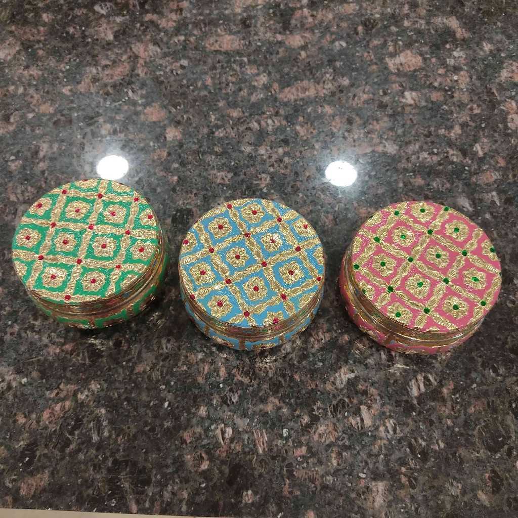 Minakari Box Pastel Colors