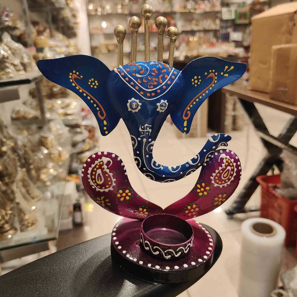 Ganesh T lite Holder Stand