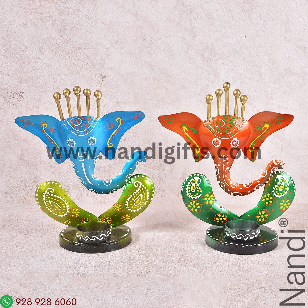 Ganesh T lite Holder Stand