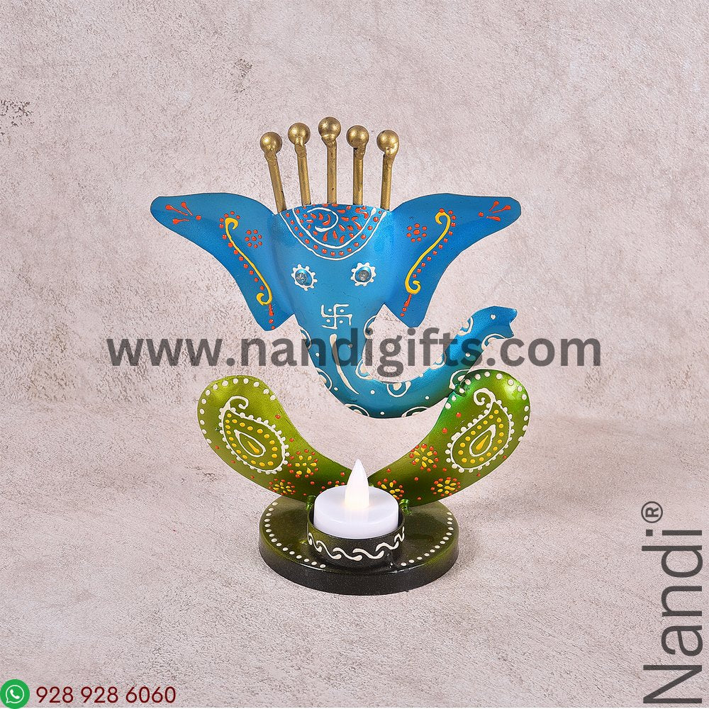 Ganesh T lite Holder Stand