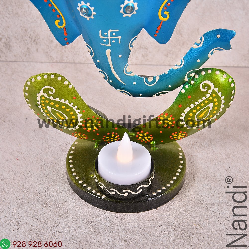 Ganesh T lite Holder Stand