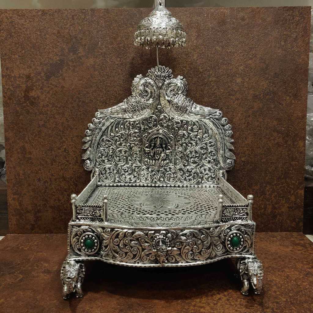 Antiq German Silver Singasan Jumbo