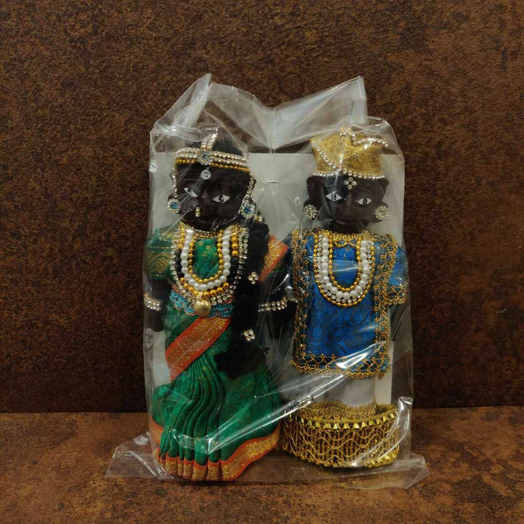 Wooden Marriage/Dasara/Marapacchi Dolls 6 Inch