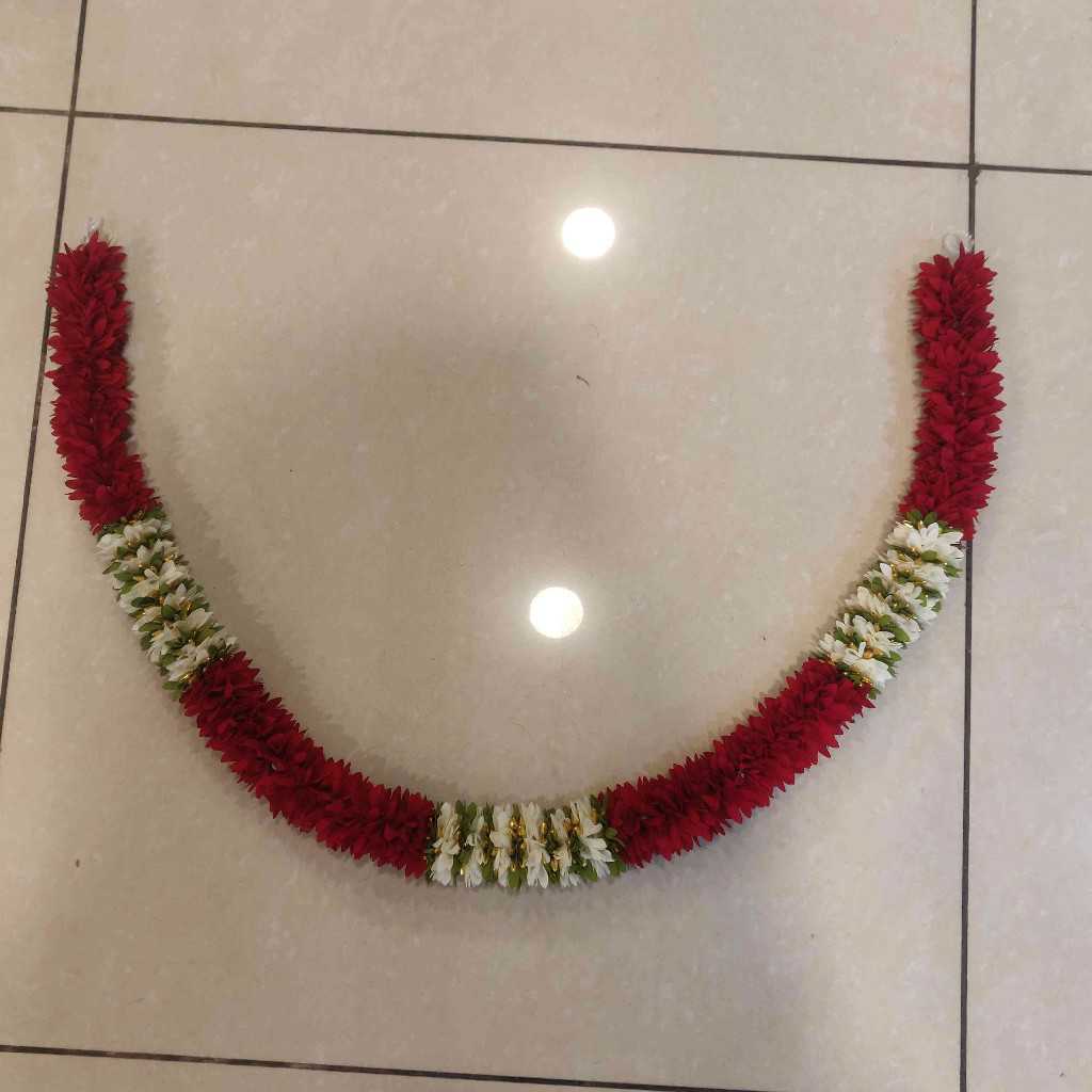 Jasmine Mala String Golden Chakra Red