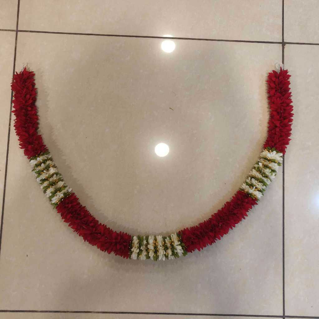 Jasmine Mala String Golden Chakra Red