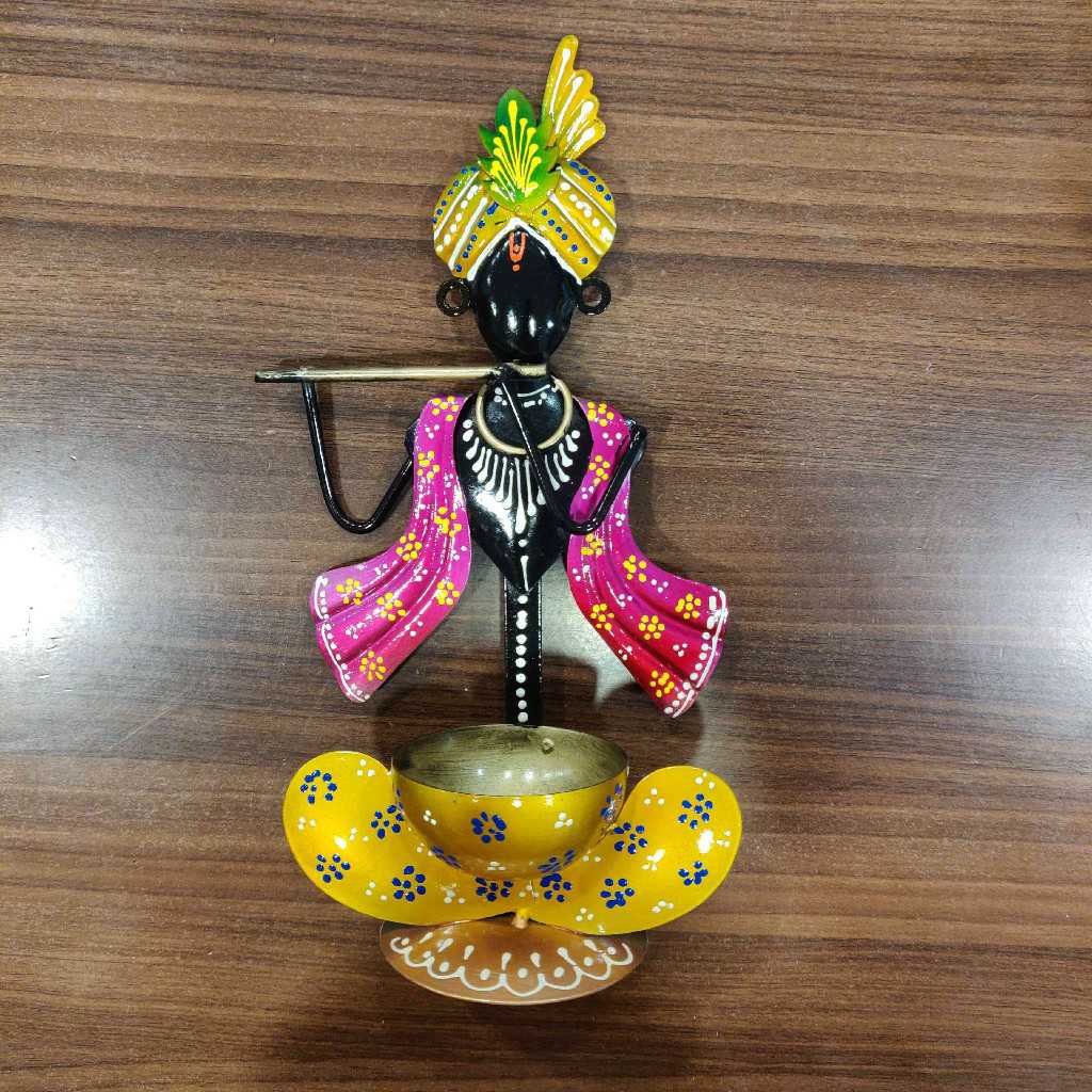 Krishna T Lite Holder Assorted Colours