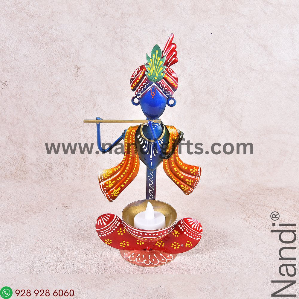 Krishna T Lite Holder Assorted Colours