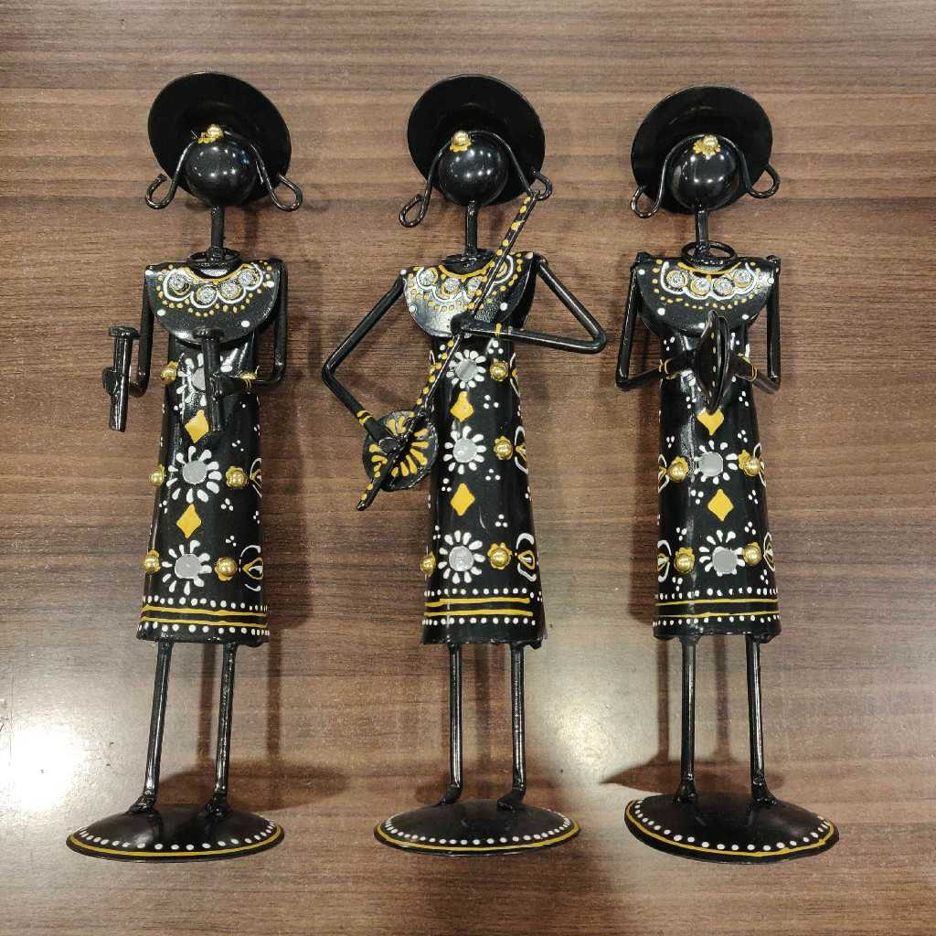 Mini Manrega Lady Set Of 3 Black