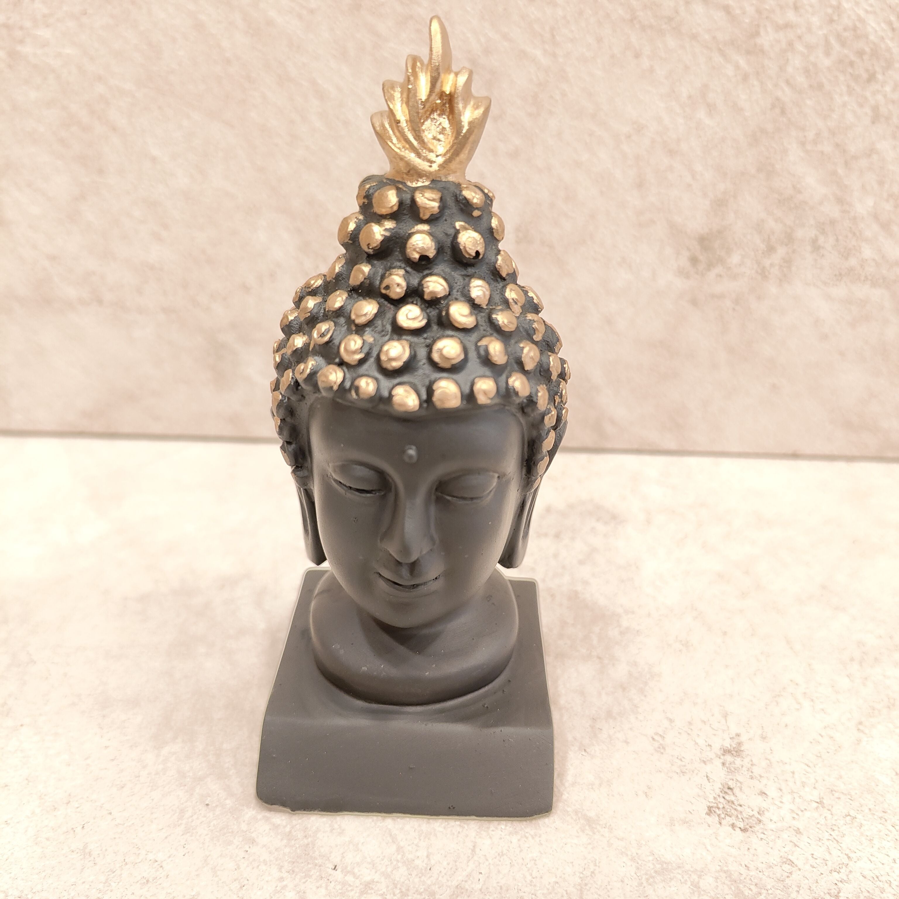 Budha Head Small Black/Brown
