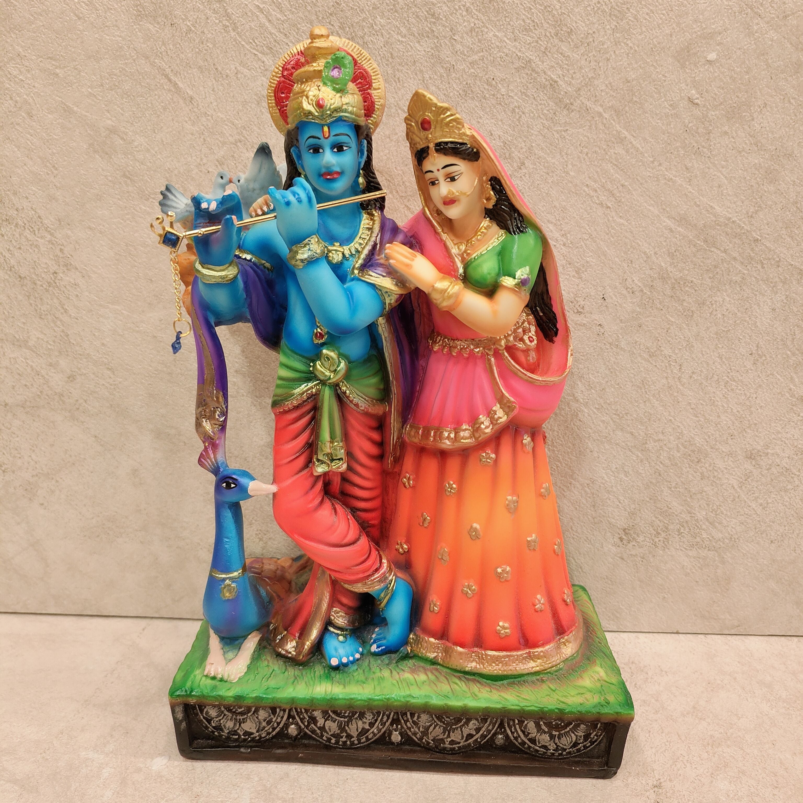 Radhakrishna Peacock Blue
