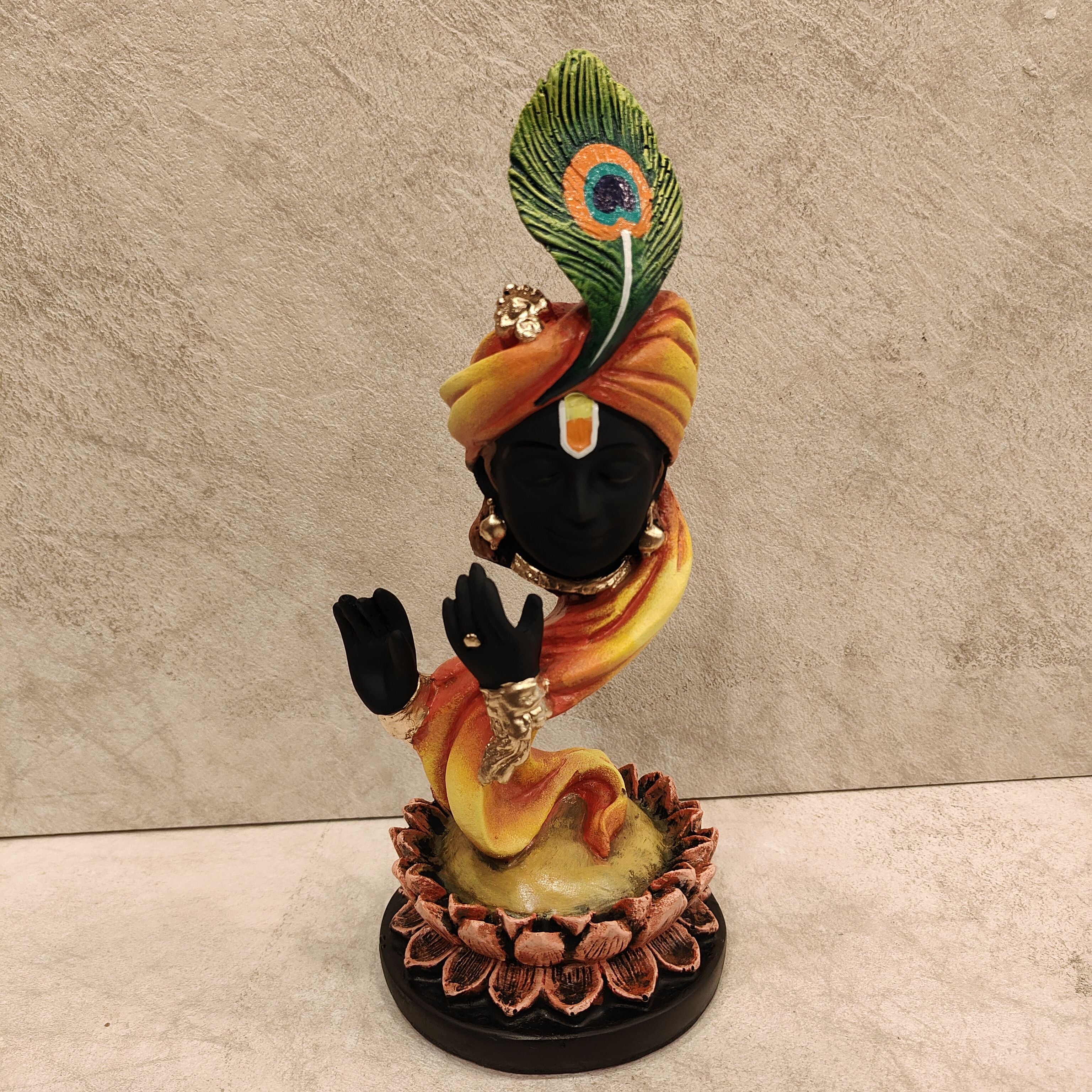 Flute Krishna Abstract