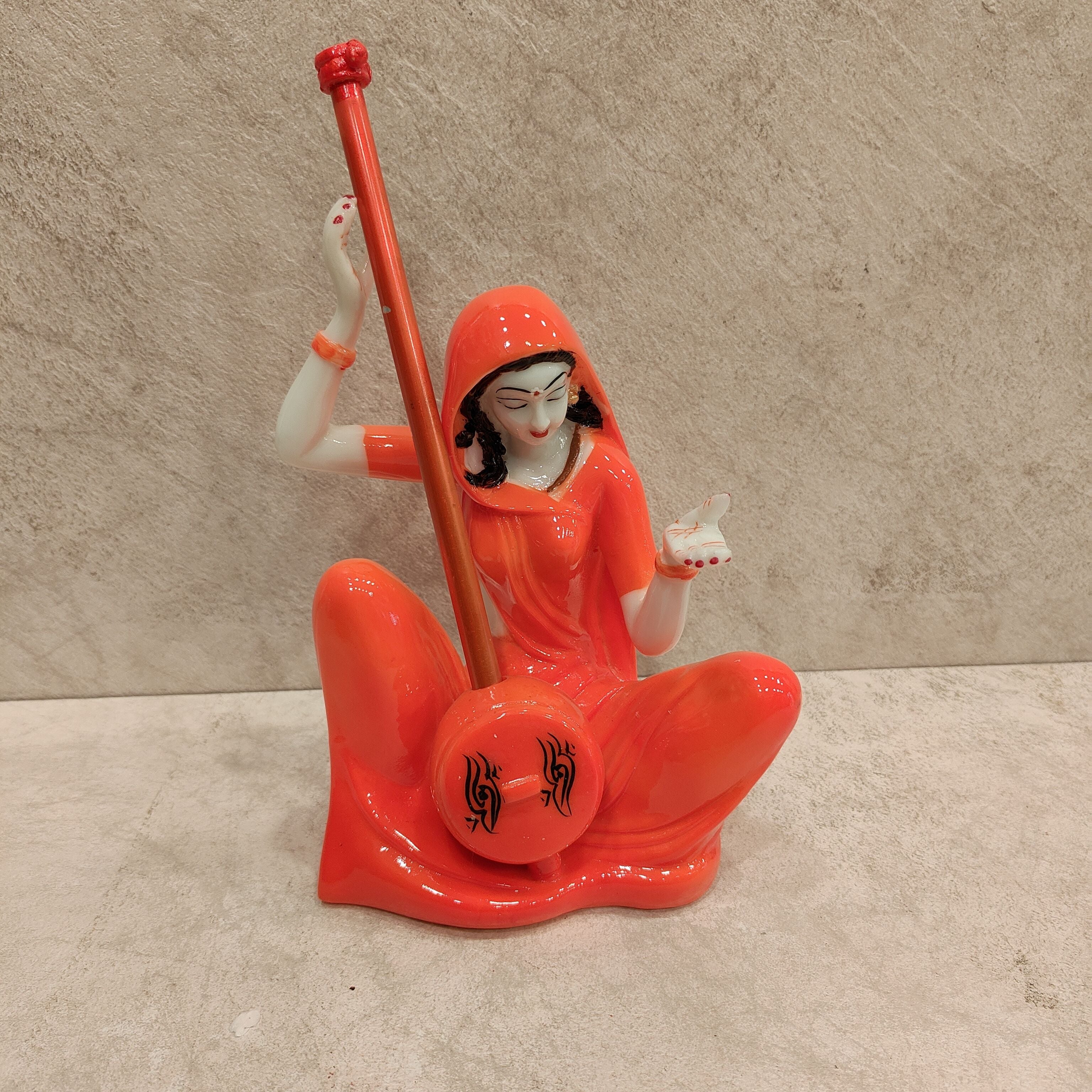 Meera bai Marble Orange