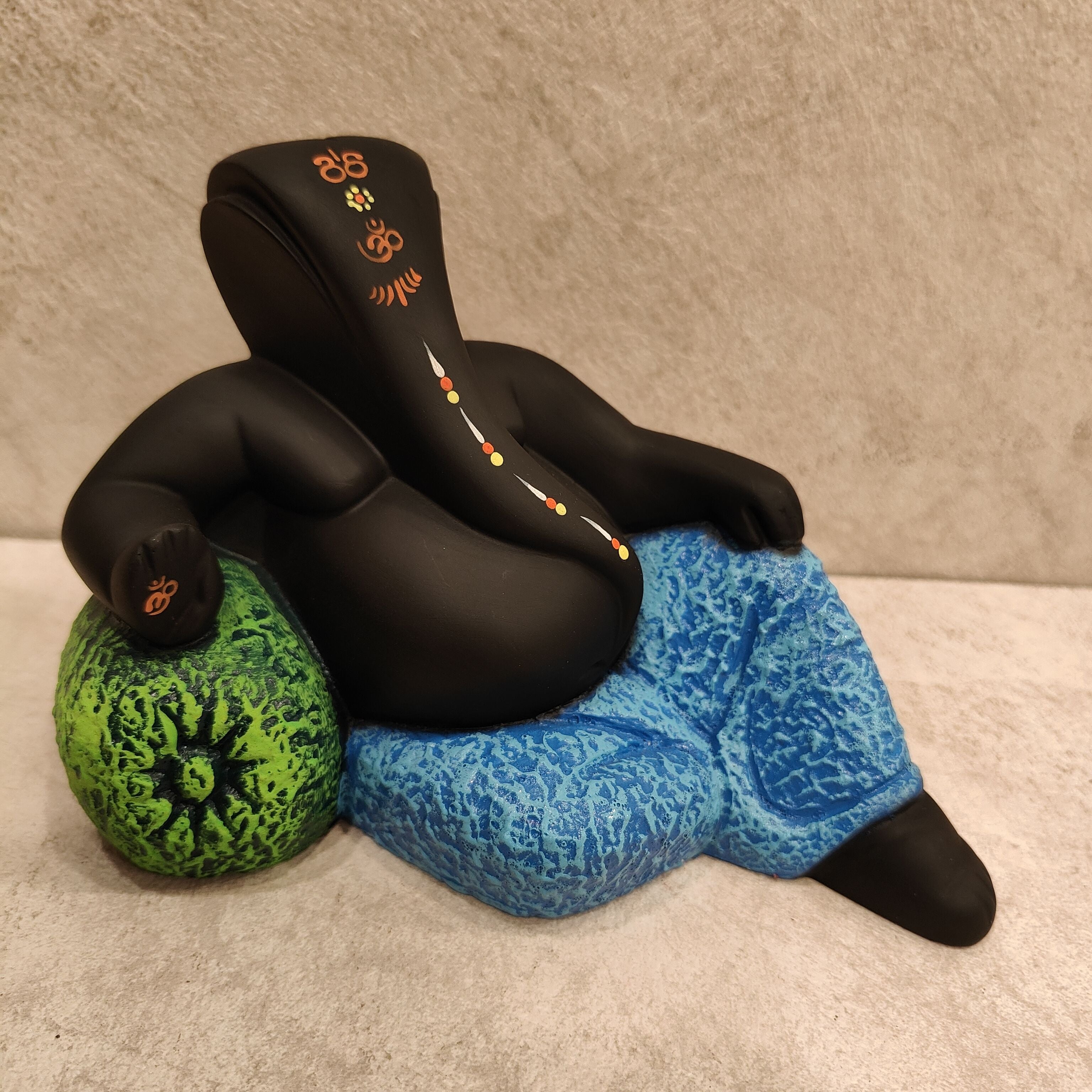 Abstract Ganesh Black