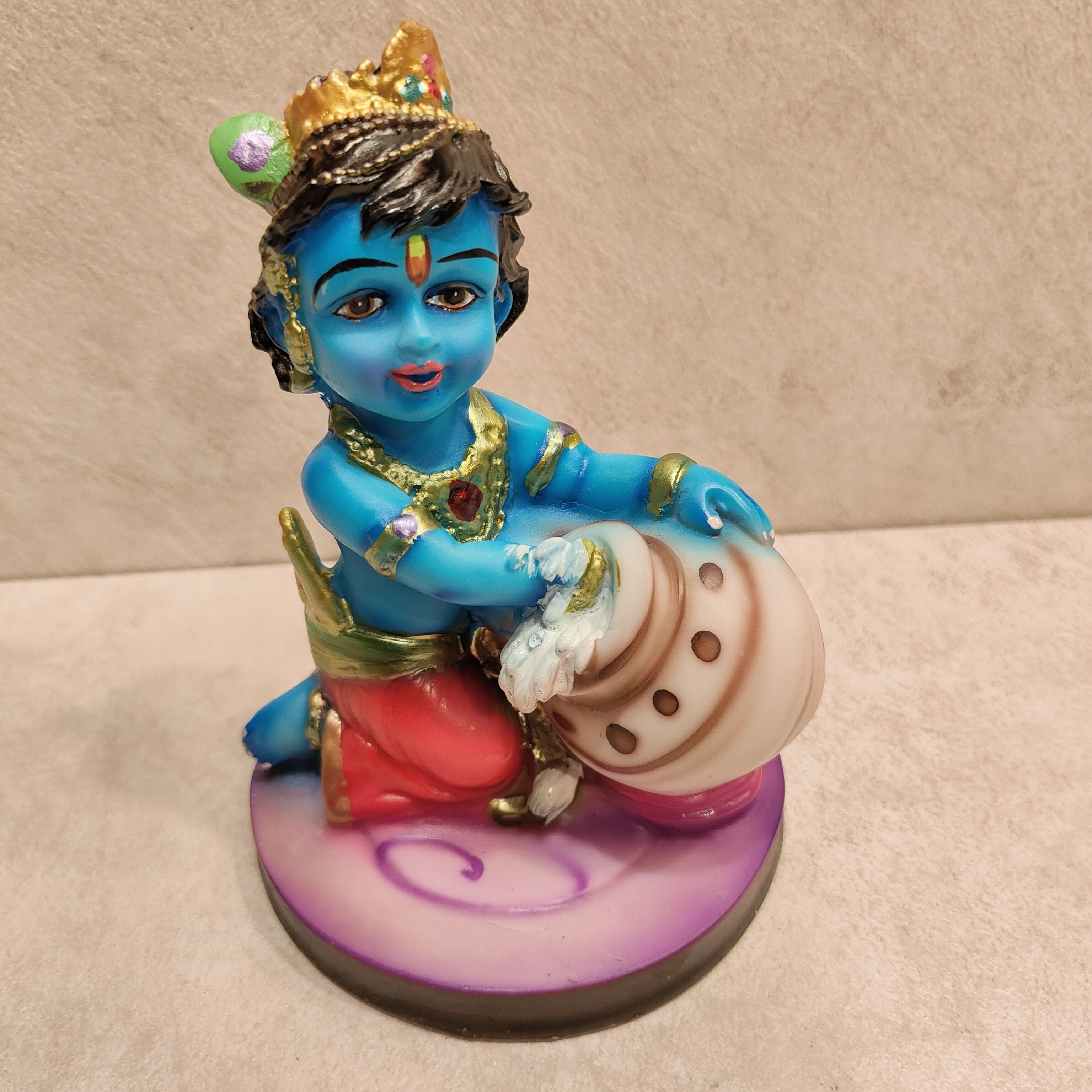 Makhan Chor Krishna Blue