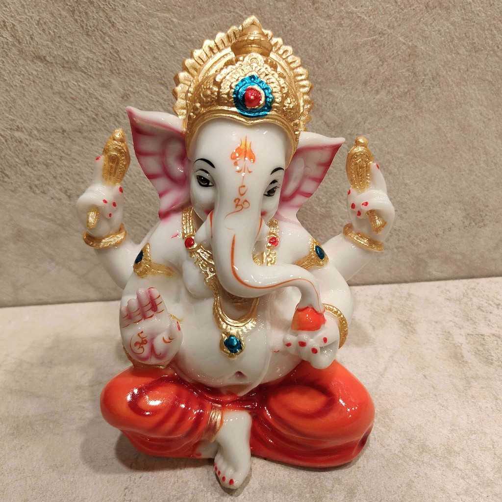Appu Ganesh Crown Marble Finish Medium