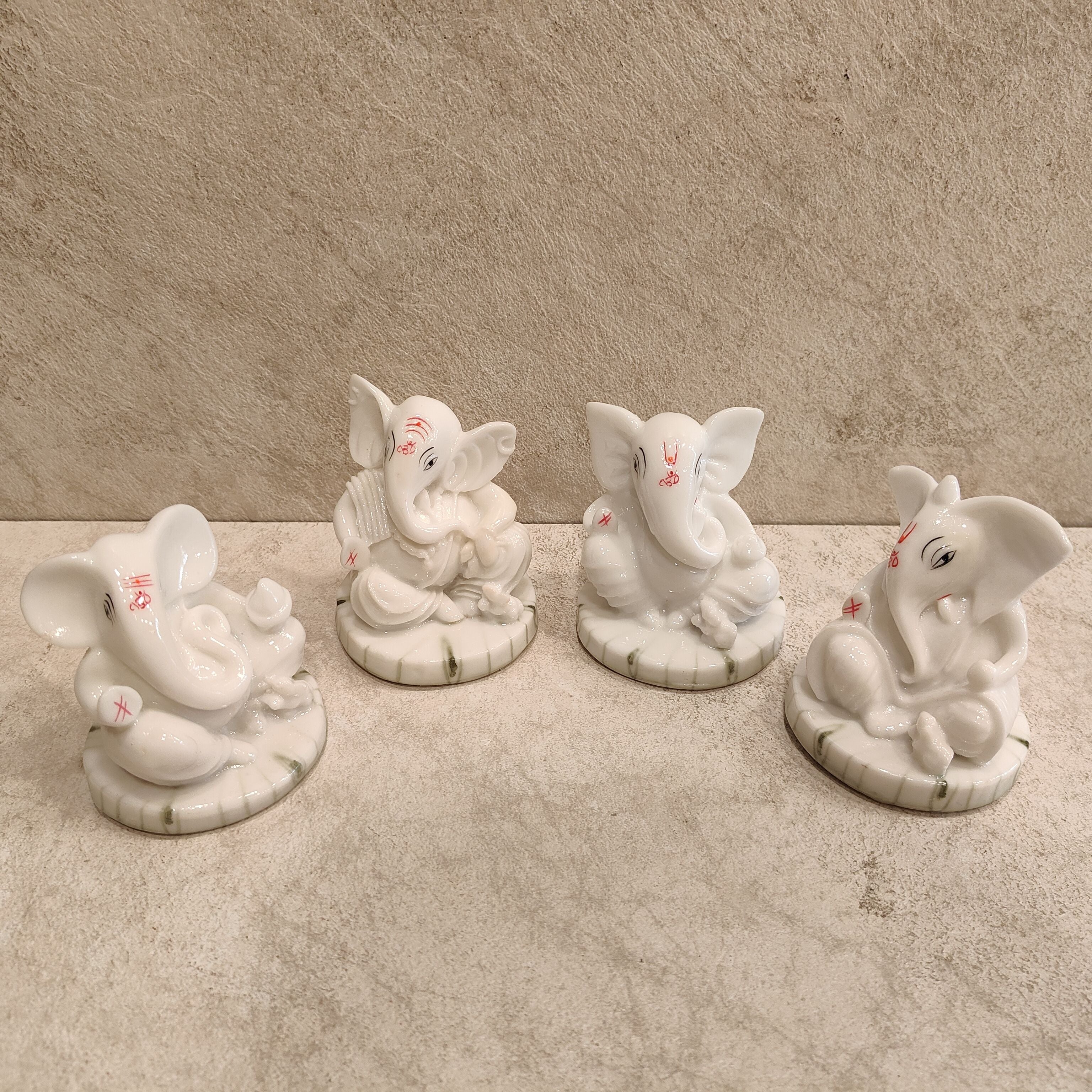 Marble Finish Ganesh Mini