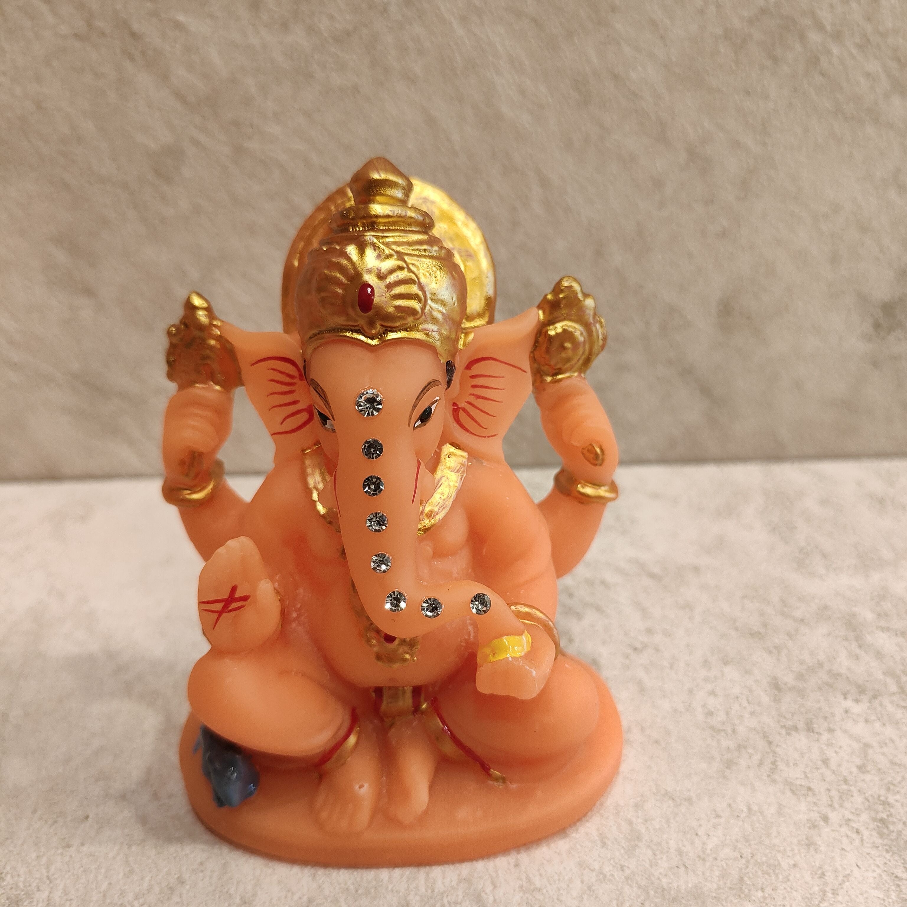 Orange Ganesh Assorted 4inch