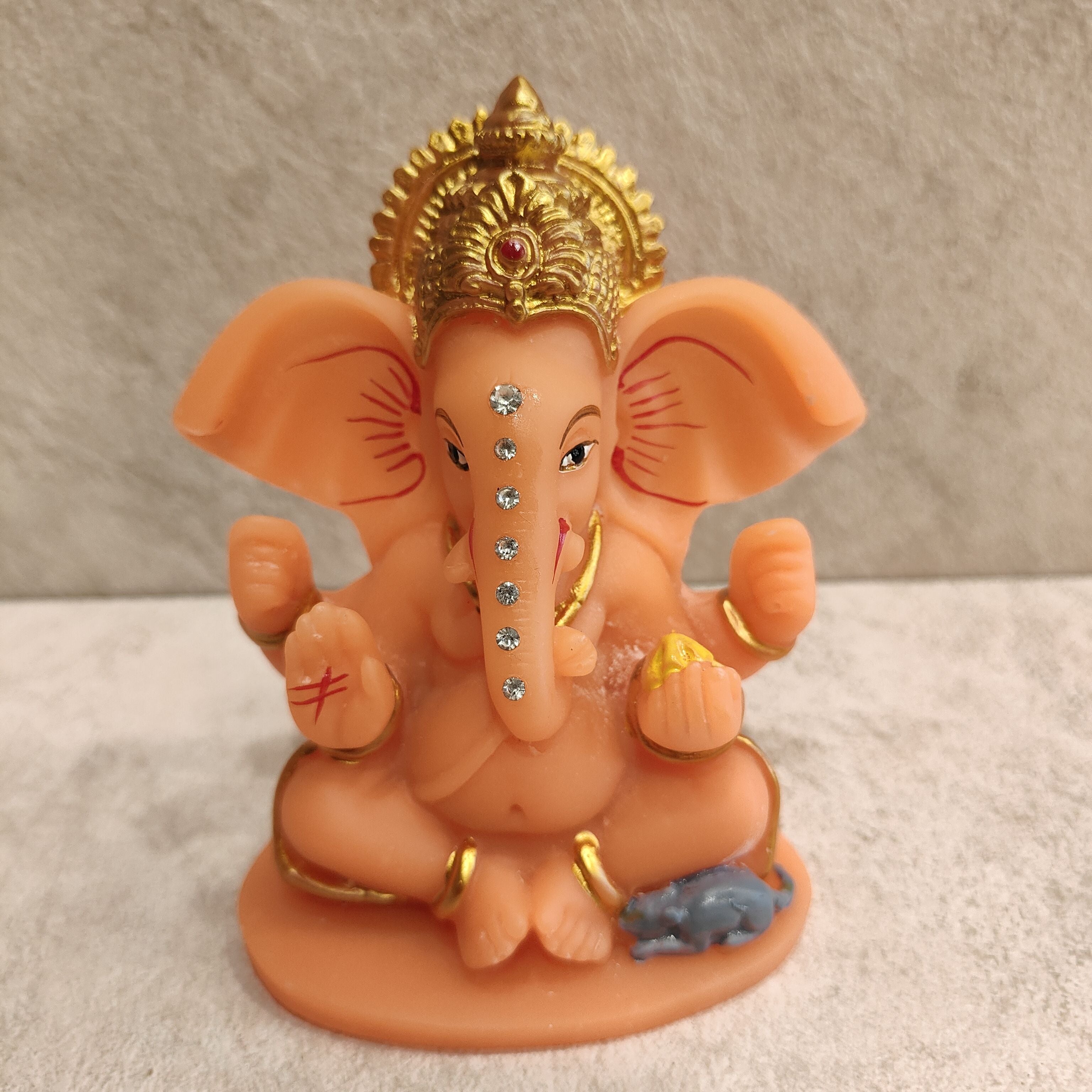 Orange Ganesh Assorted 4inch