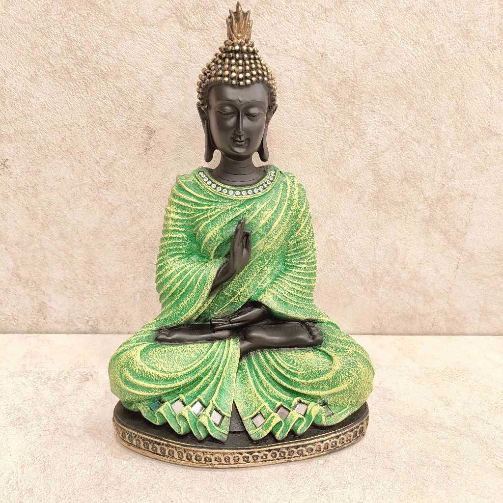 Meditation Budha Gold-Black
