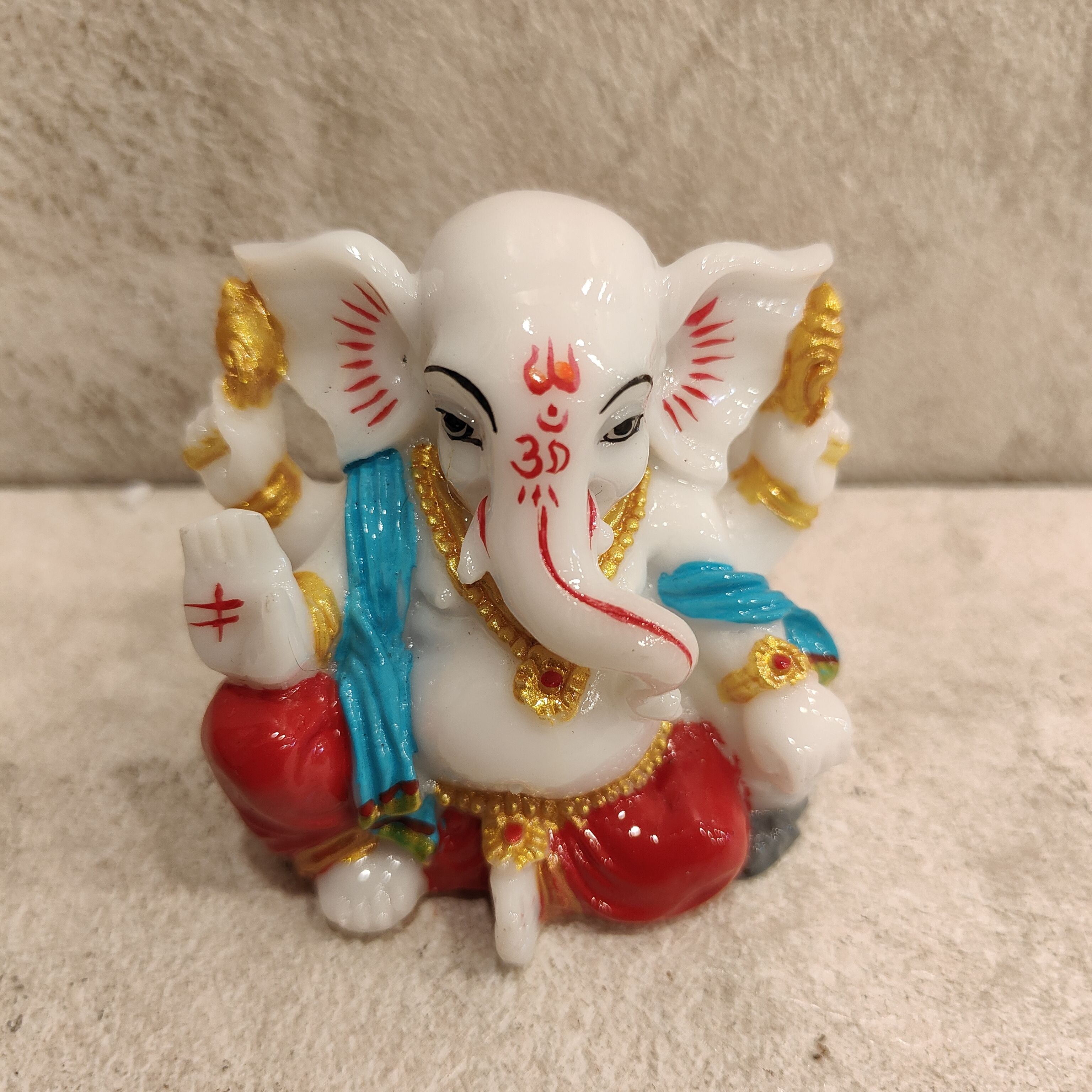 Marble Finish Ganesh Mini New