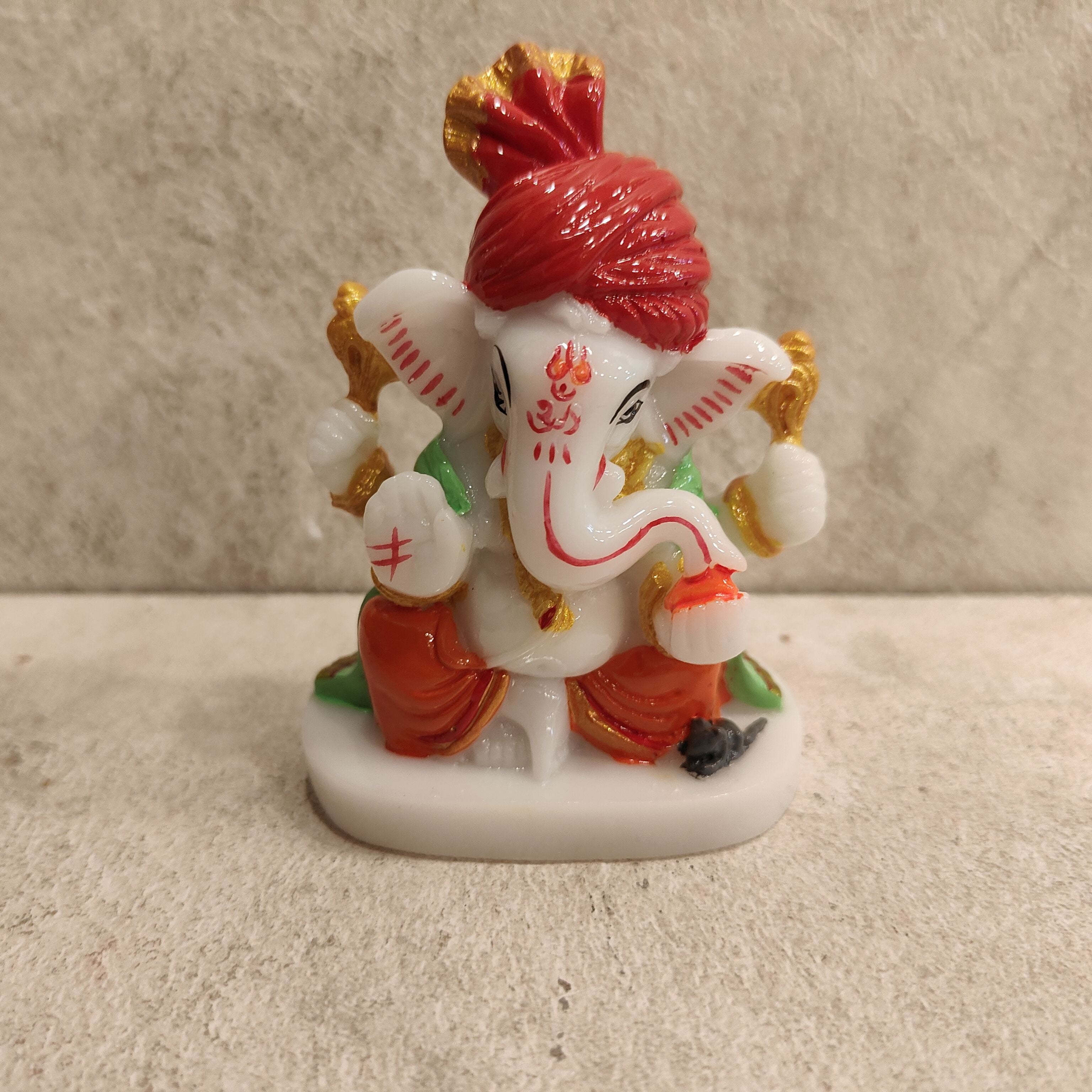 Marble Finish Ganesh Mini New