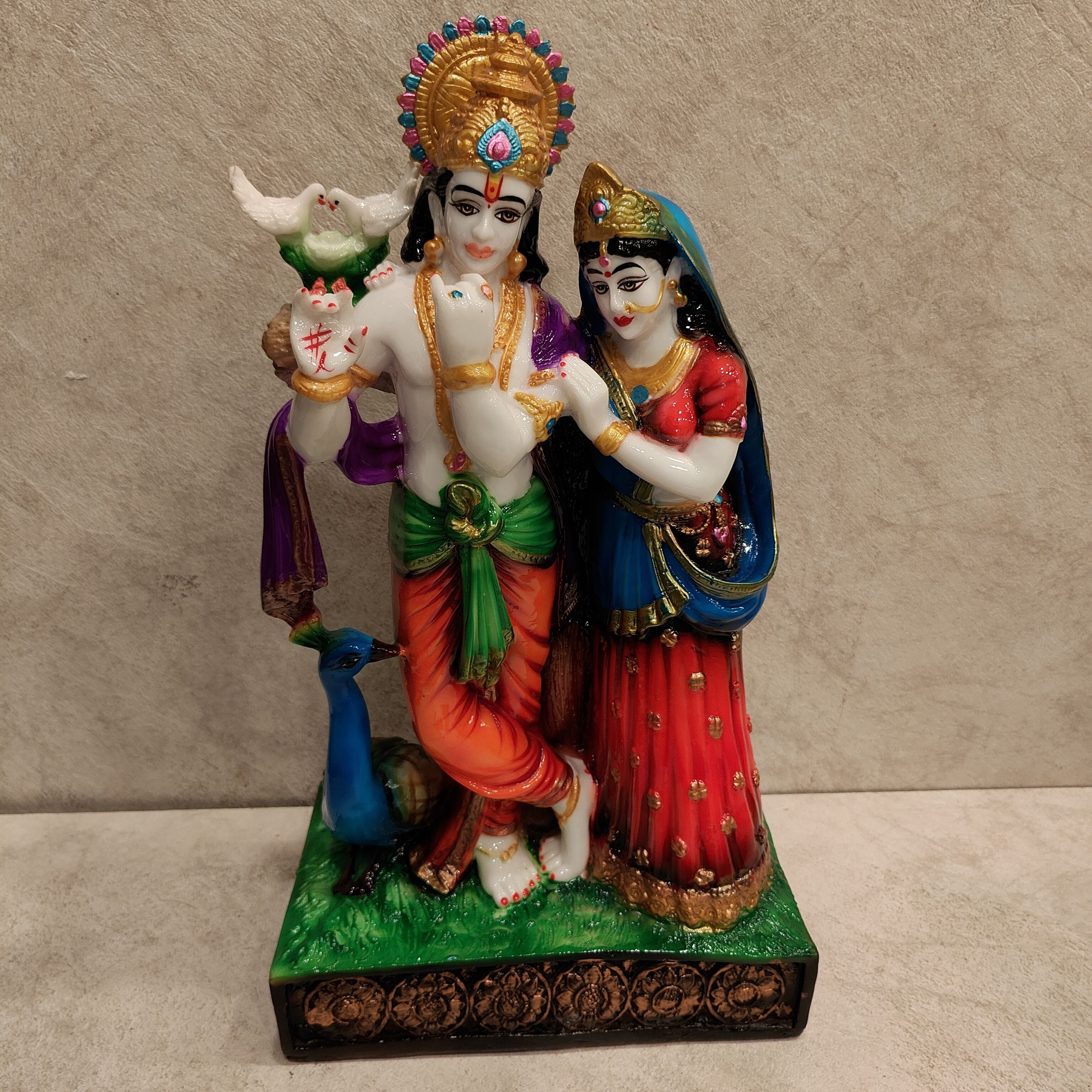 Radhakrishna Marble Finish Big