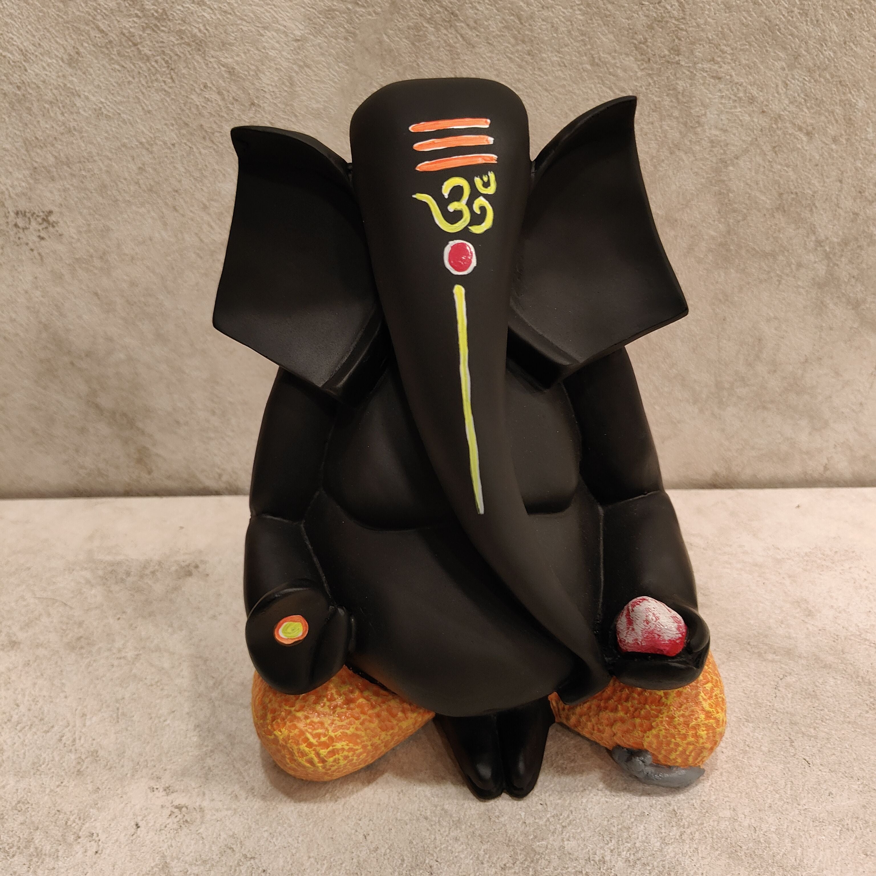 Om Ganesh Black Orange